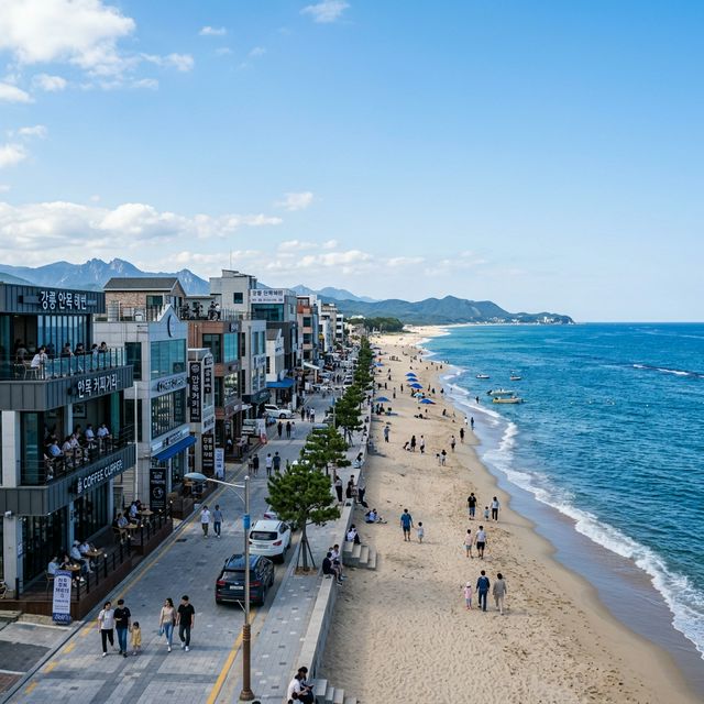 Gangneung Anmok Beach Coffee Tour - 1