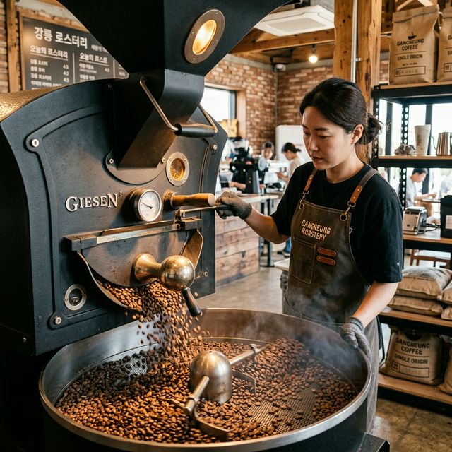 Gangneung Anmok Beach Coffee Tour - 2