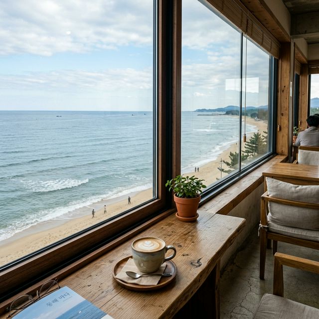 Gangneung Anmok Beach Coffee Tour - 3